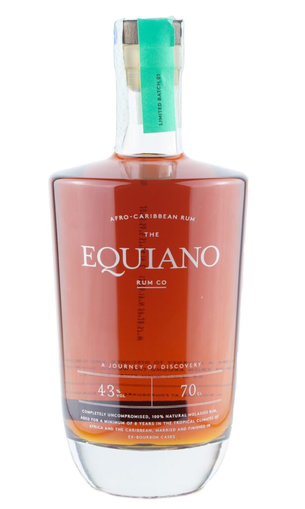 The Equiano Afro Carribean rum
