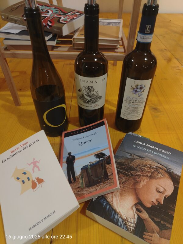 16 Giugno Tra le Righe i Calici – Tre vini, tre emozioni