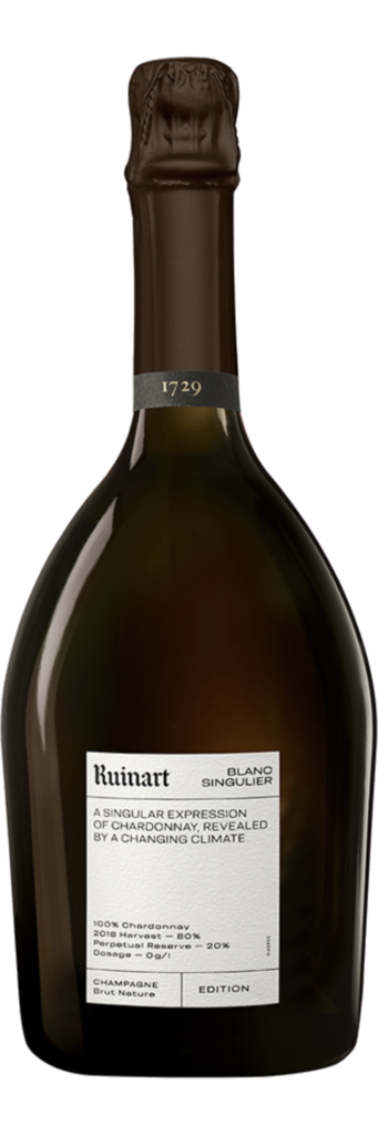 Champagne AOC Ruinart Blanc Singulier Brut Nature