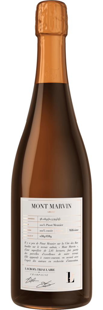 Champagne Mont Marvin Lacroix Triaulaire Extra Brut