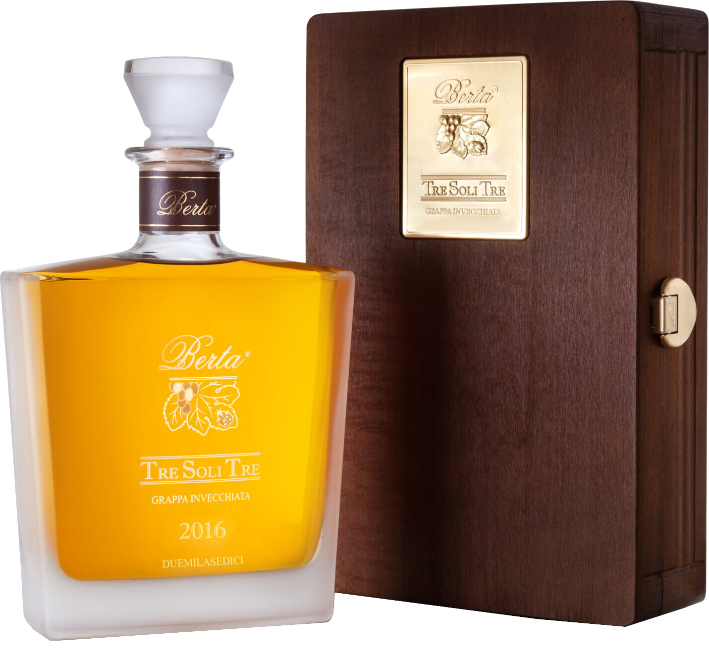 Grappa Berta TreSoliTre – tre vitigni, equilibrio tra materia e finezza