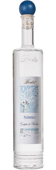 Grappa Bianca Nibbio Berta – giovane di Barbera: profilo fresco e diretto