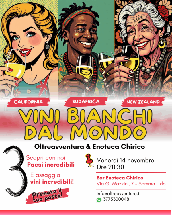 Vini bianchi dal mondo