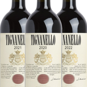 Verticale Tignanello 2020 - 2021 - 2022